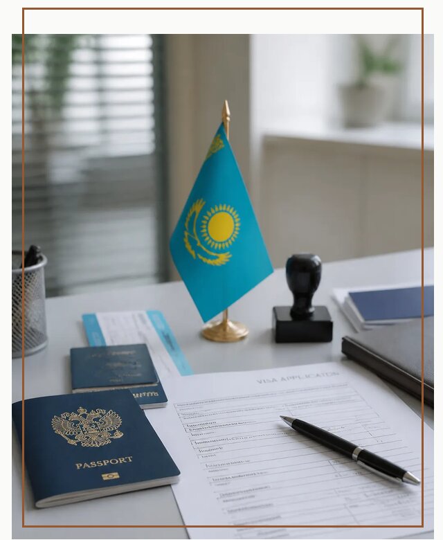 Оформление визы в Казахстан для поездки и работы в Волжском
