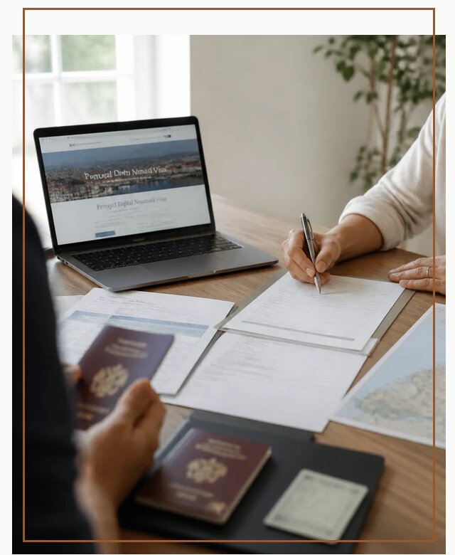 Оформление Digital Nomad и ВНЖ Португалии в Волжском
